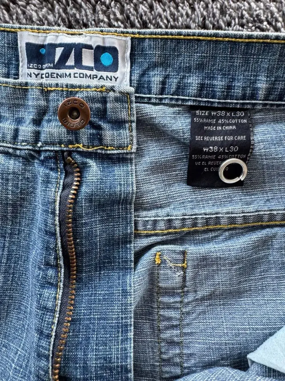 2000s Baggy IZCO NYC Denim Company Jeans